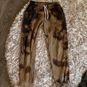 Tye dye joggers